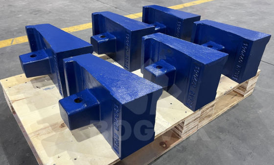 Peças de desgaste VSI para trituradores Canica na tecnologia cerâmica