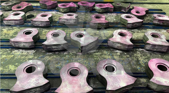 Reciclagem de metais Máquina de trituração de martelo para sucata Trituradora de metal para sucata de aço