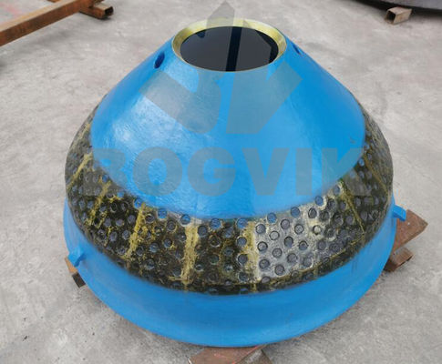 Tecnologia do núcleo Manganês com inserção de carburo de titânio e Manganês com inserção de cromo de partes de desgaste de mandíbula e cone