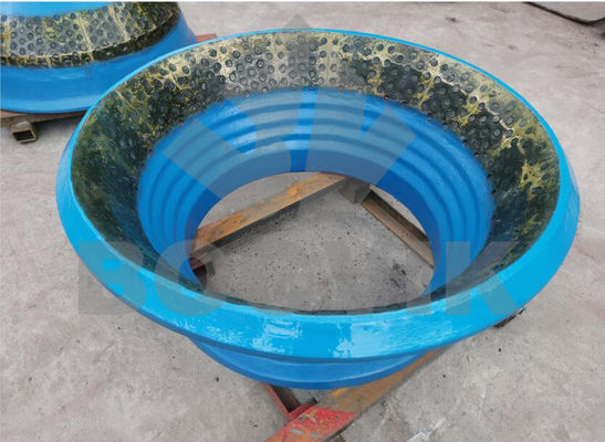 Tecnologia do núcleo Manganês com inserção de carburo de titânio e Manganês com inserção de cromo de partes de desgaste de mandíbula e cone