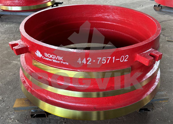 Peças de trituração Fabricante profissional H36 Concave Bowl Liner 442.7571-02 para triturador de cone