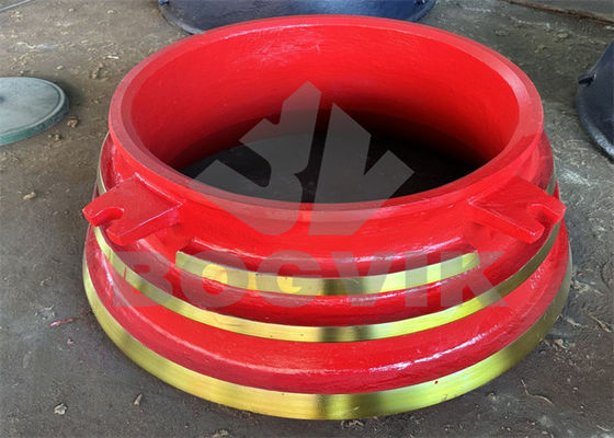 Peças de trituração Fabricante profissional H36 Concave Bowl Liner 442.7571-02 para triturador de cone