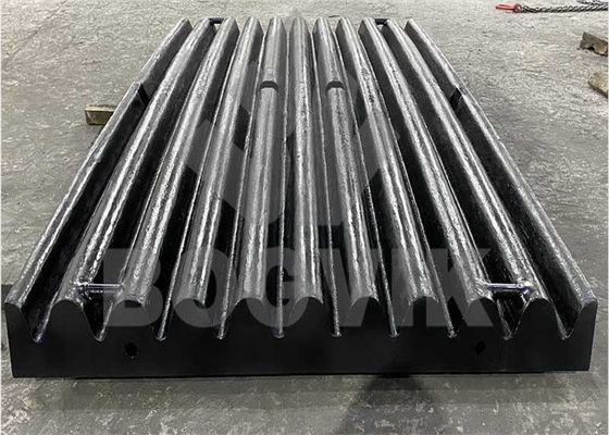 Máquinas de mineração Fabricação de trituradores Acessórios Trituradores de manganês alto Placa de mandíbula