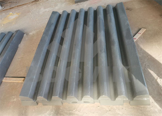 Mn18Cr2 JM1208 triturador de mandíbulas placa de mandíbula fixa 400.0425.001 e placa de mandíbula balançante 400.0420.001