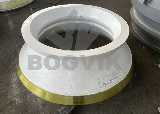 Peças de desgaste do triturador de cone de aço de alto manganês HP200 HP300 GP200 GP300 Manto e côncavo