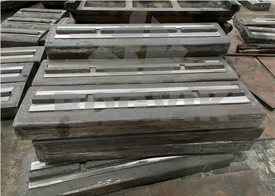 Aço martensítico com barra de sopro de inserção cerâmica para reciclagem de escombros de construção com teor de ferro