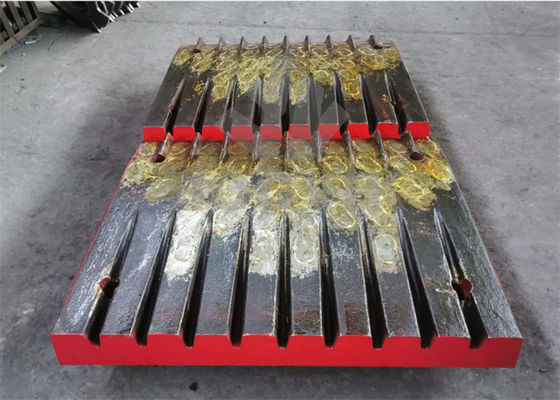 Manganês com inserção de cromo C140 Chave Plate 2-3 vezes duração do que o normal de manganês triturador revestimentos