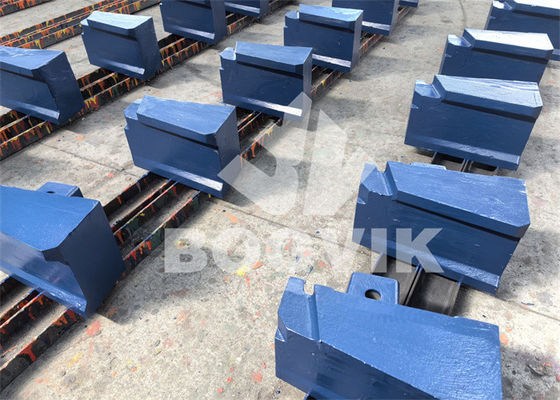 Impeller e bigorna para VSI modelo 90,95,100,105 com material cerâmico cromado