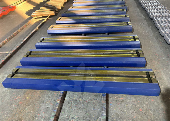 Haz1077 Barras de sopro aço martensítico com inserção cerâmica para resíduos de construção com barras de aço