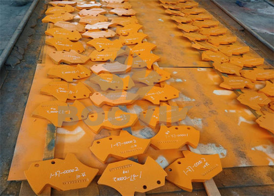 Peças VSI de alto cromo Placa de desgaste superior B69364140A com excelente dureza