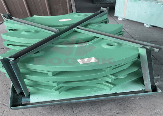 Equipamento para máquinas de fabricação de areia Acessórios VSI Triturador Peças sobressalentes Rotor placa de desgaste Distribuidor Plate Direct Tips