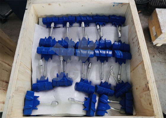 Peças sobressalentes do triturador de pedra de impacto VSI B9000 Rotor Tip Set