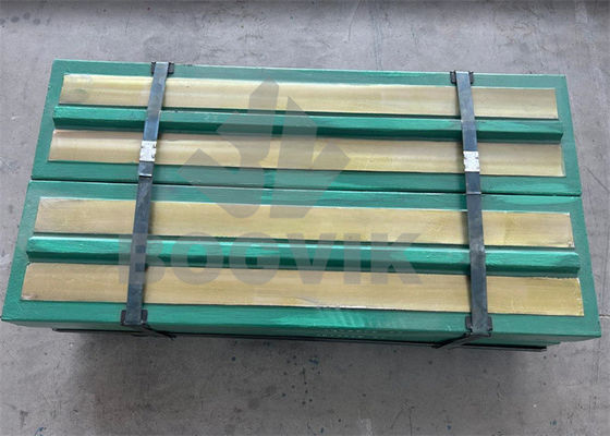 Barra de sopro de aço martensítico de triturador de impacto para trituração de concreto