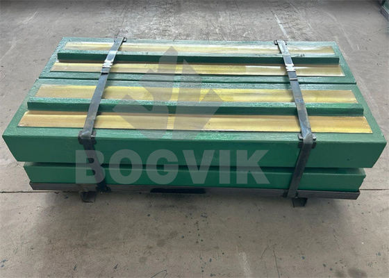 Barra de sopro de aço martensítico de triturador de impacto para trituração de concreto