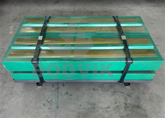 Barra de sopro de aço martensítico de triturador de impacto para trituração de concreto