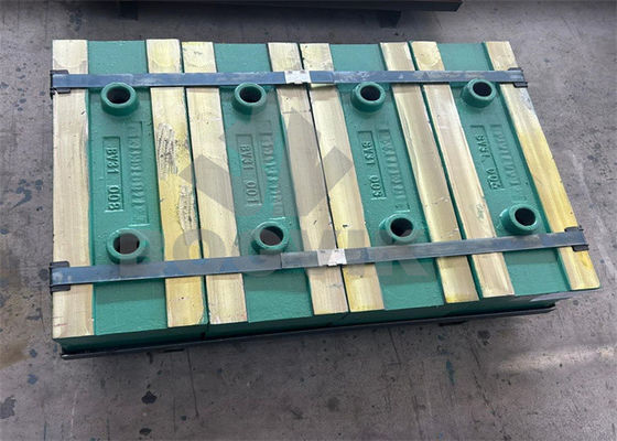 Triturador de impacto Trituração de concreto para utilizar chapa de impacto de aço martensítico