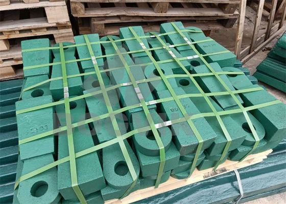 Muito resistente ao desgaste martelo de balanço para triturador de martelo muito popular