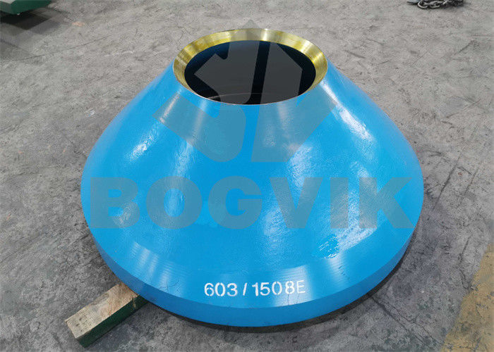 TC1000 TC1300 Peças sobressalentes para triturador de cones Forro e manto da tigela com número de peça 603/1508E 603/1416E 603/9052E