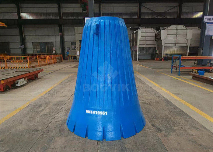Peças de desgaste do triturador giratório Mantle MM1544446 com alta eficiência de trabalho e alta produtividade