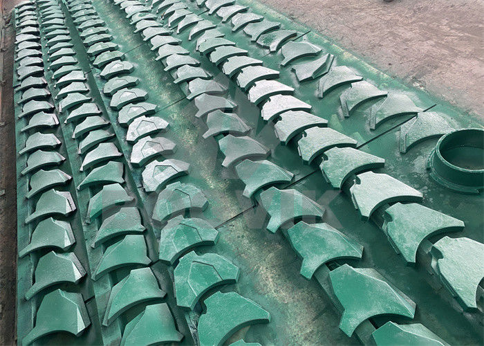 Boa resistência ao desgaste Cr27% VSI Parts Lower Wear Plate B96334141A para VSI Crusher